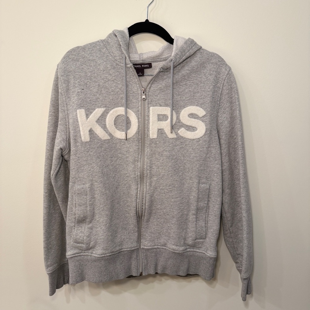 Michael Kors Light Gray Hoodie